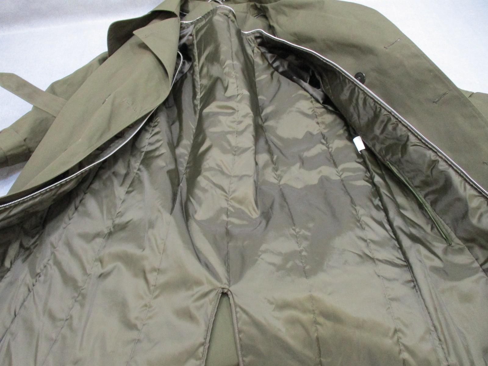 US Army AGSU Trench Coat All Weather Heritage Green 40S PINKS & GREENS - Centex Military Gear