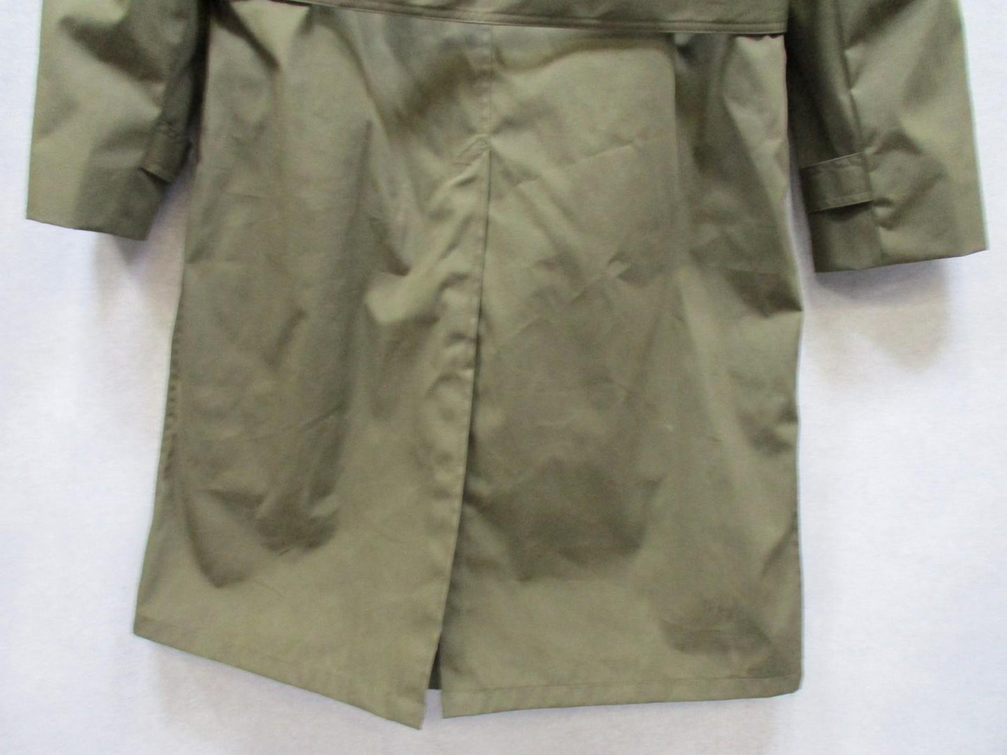 US Army AGSU Trench Coat All Weather Heritage Green 40S PINKS & GREENS - Centex Military Gear