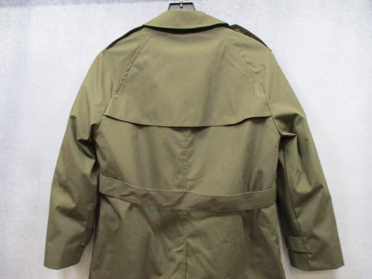 US Army AGSU Trench Coat All Weather Heritage Green 40S PINKS & GREENS - Centex Military Gear