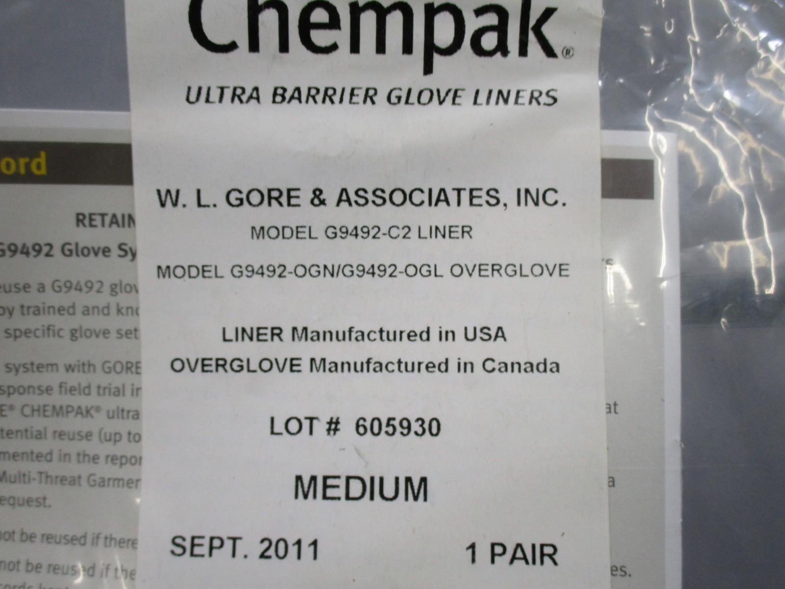 Gore-Tex G9492-OGN/OGL Overgloves Medium Nomex Leather New Black - Centex Military Gear