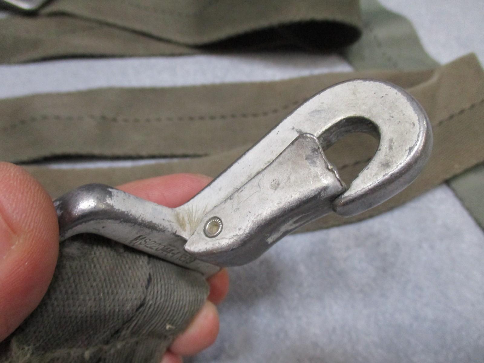 US Military Aerial Safety Vest Assembly Harness OD Green Wesco Industries 1990 - Centex Military Gear