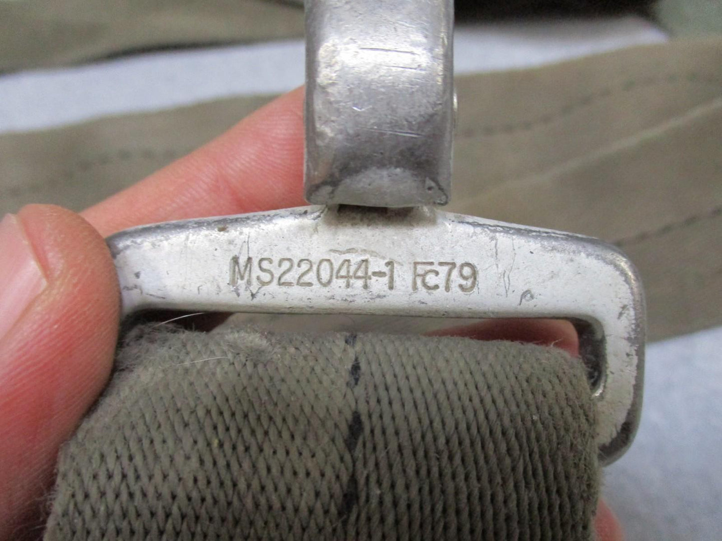 US Military Aerial Safety Vest Assembly Harness OD Green Wesco Industries 1990 - Centex Military Gear