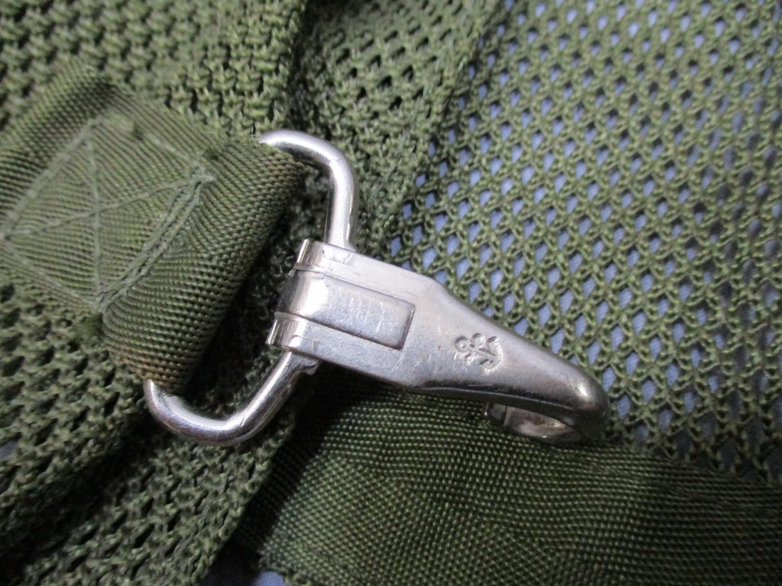 US Military Aerial Safety Vest Assembly Harness OD Green Wesco Industries 1990 - Centex Military Gear