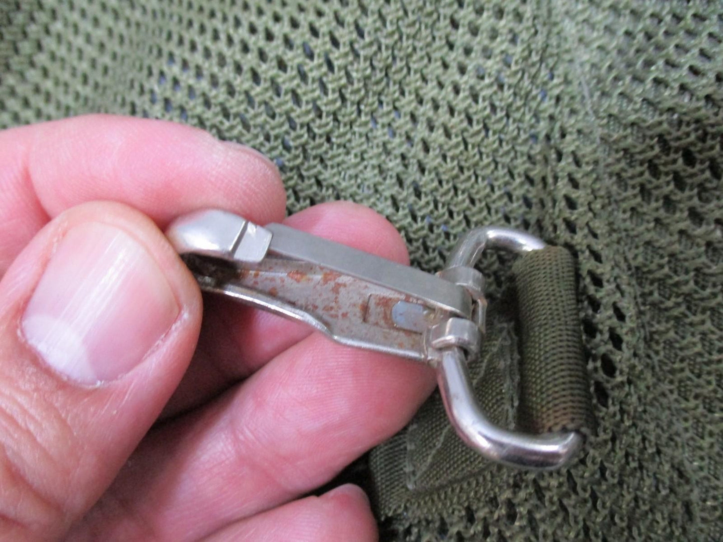 US Military Aerial Safety Vest Assembly Harness OD Green Wesco Industries 1990 - Centex Military Gear