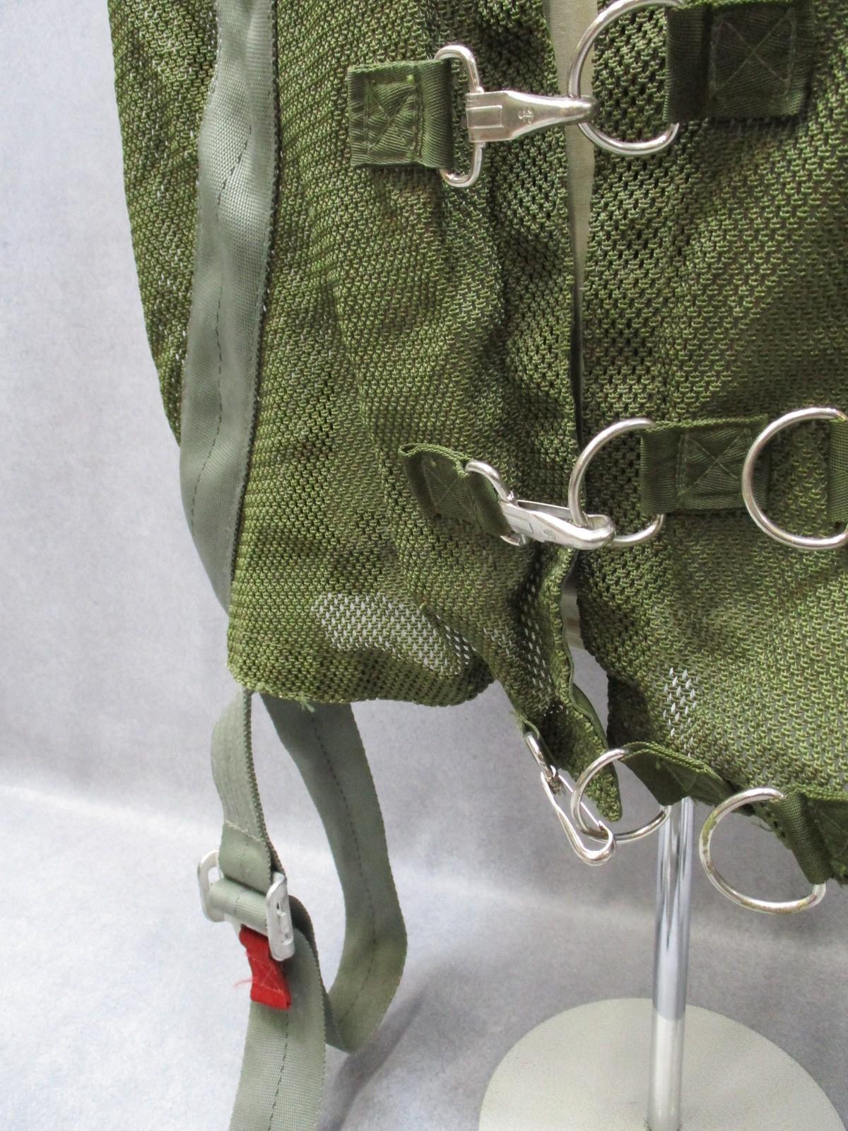 US Military Aerial Safety Vest Assembly Harness OD Green Wesco Industries 1990 - Centex Military Gear