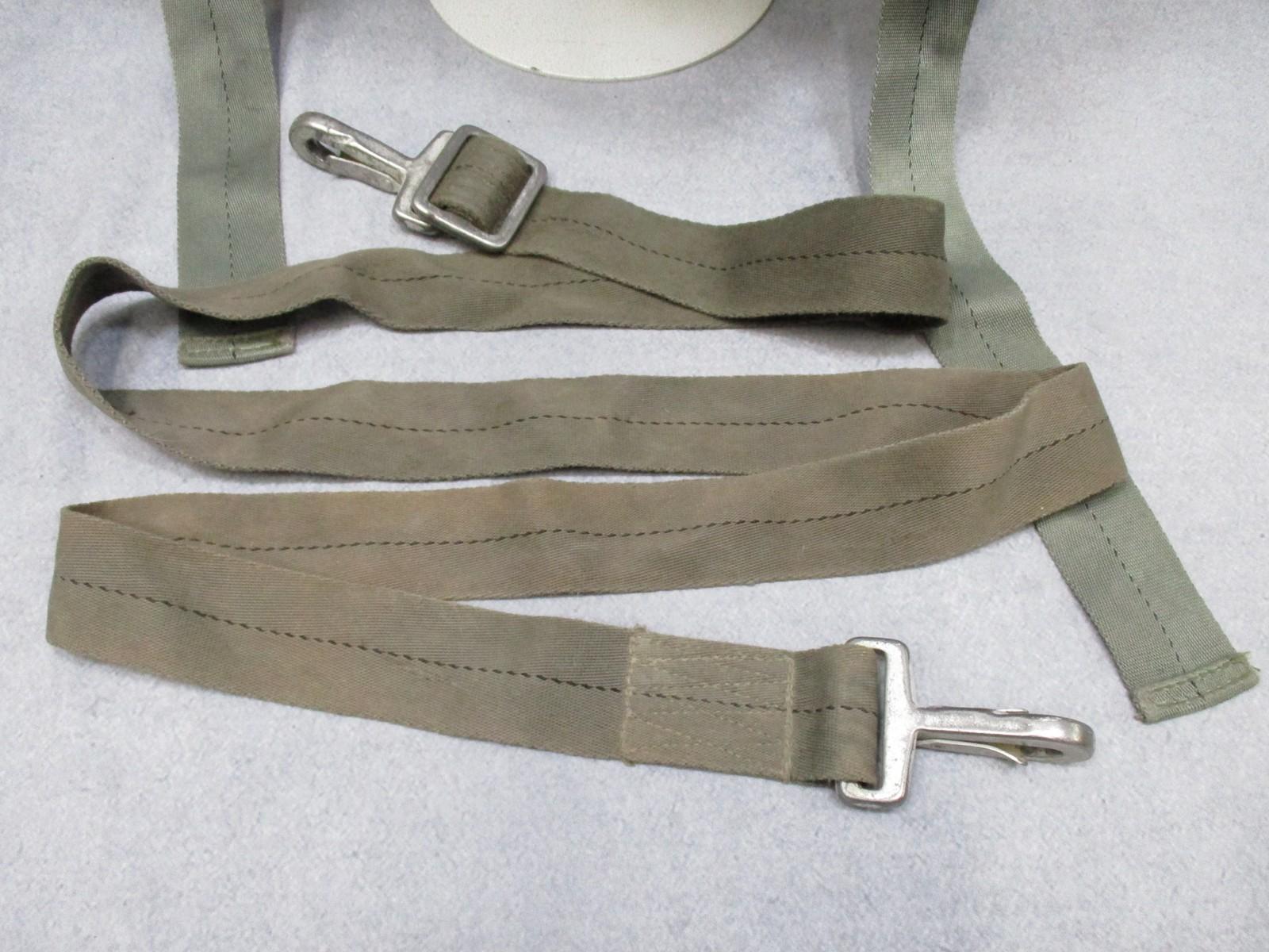 US Military Aerial Safety Vest Assembly Harness OD Green Wesco Industries 1990 - Centex Military Gear