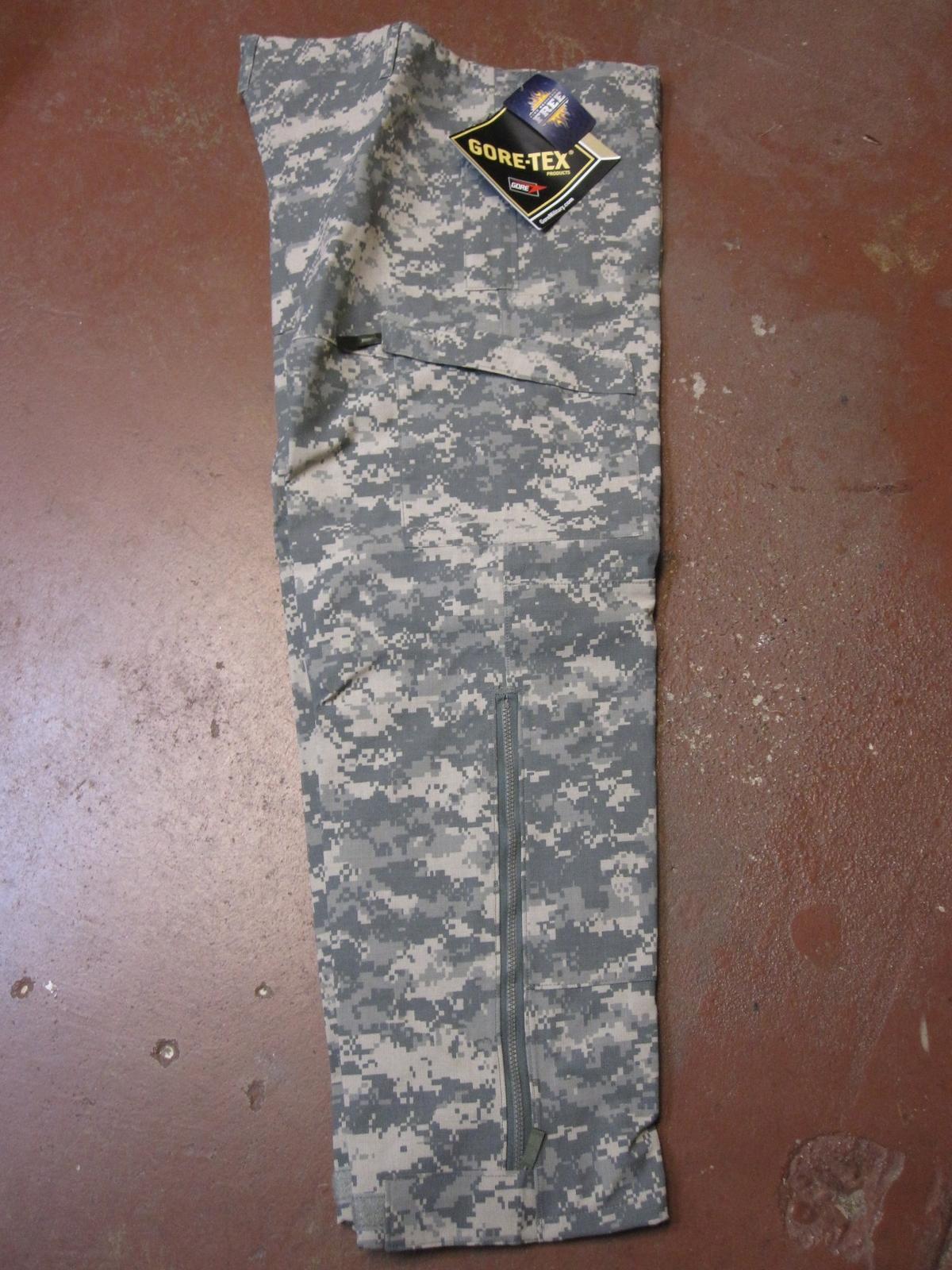 NEW ARMY ACU GORE-TEX EWOL TROUSER DIGITAL LARGE/REGULAR FLAME RESISTANT PANTS