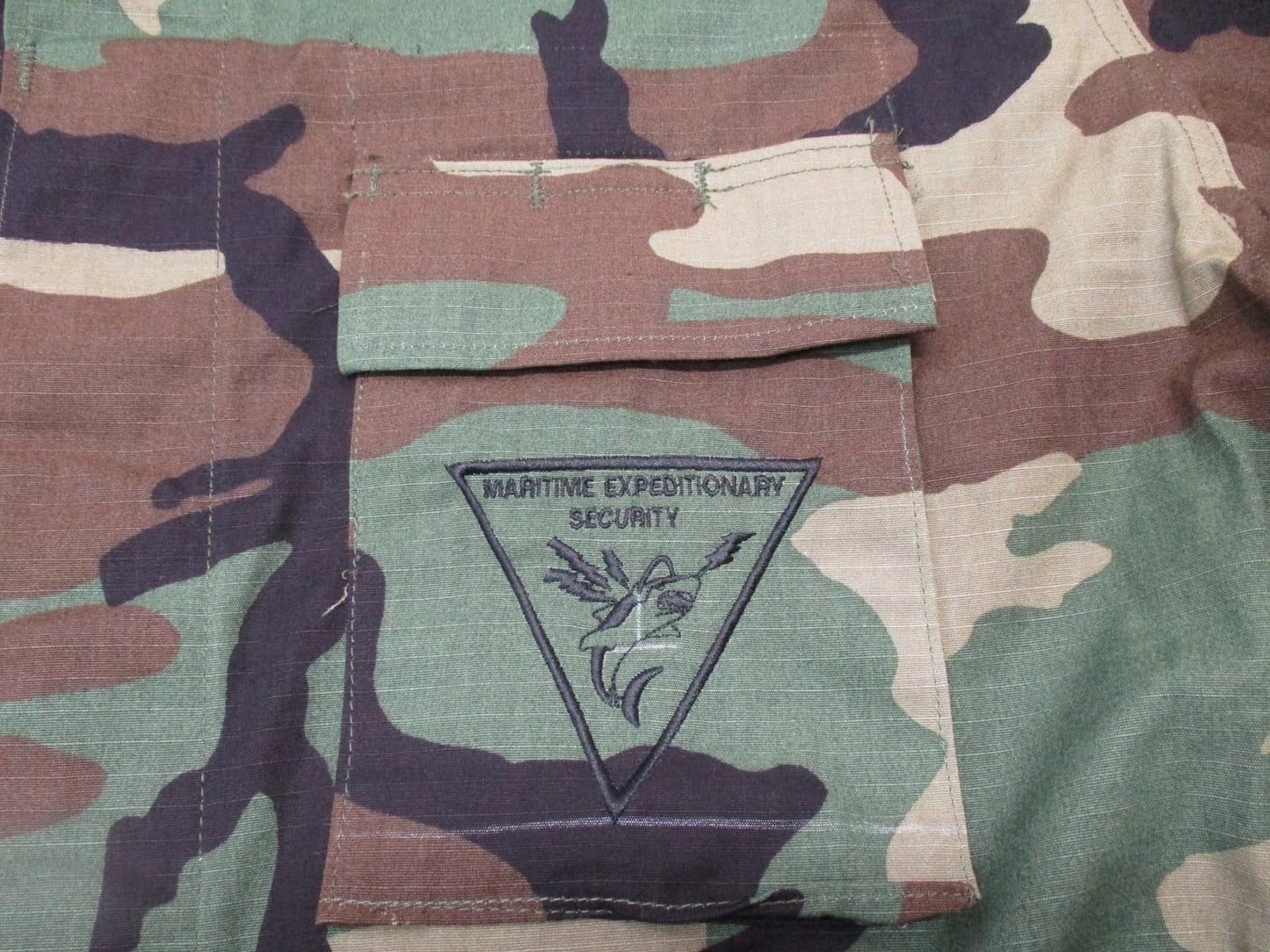 USGI MILITARY BDU TOP BATTLE DRESS UNIFORM COAT MEDIUM/SHORT WOODLAND M81 SHIRT