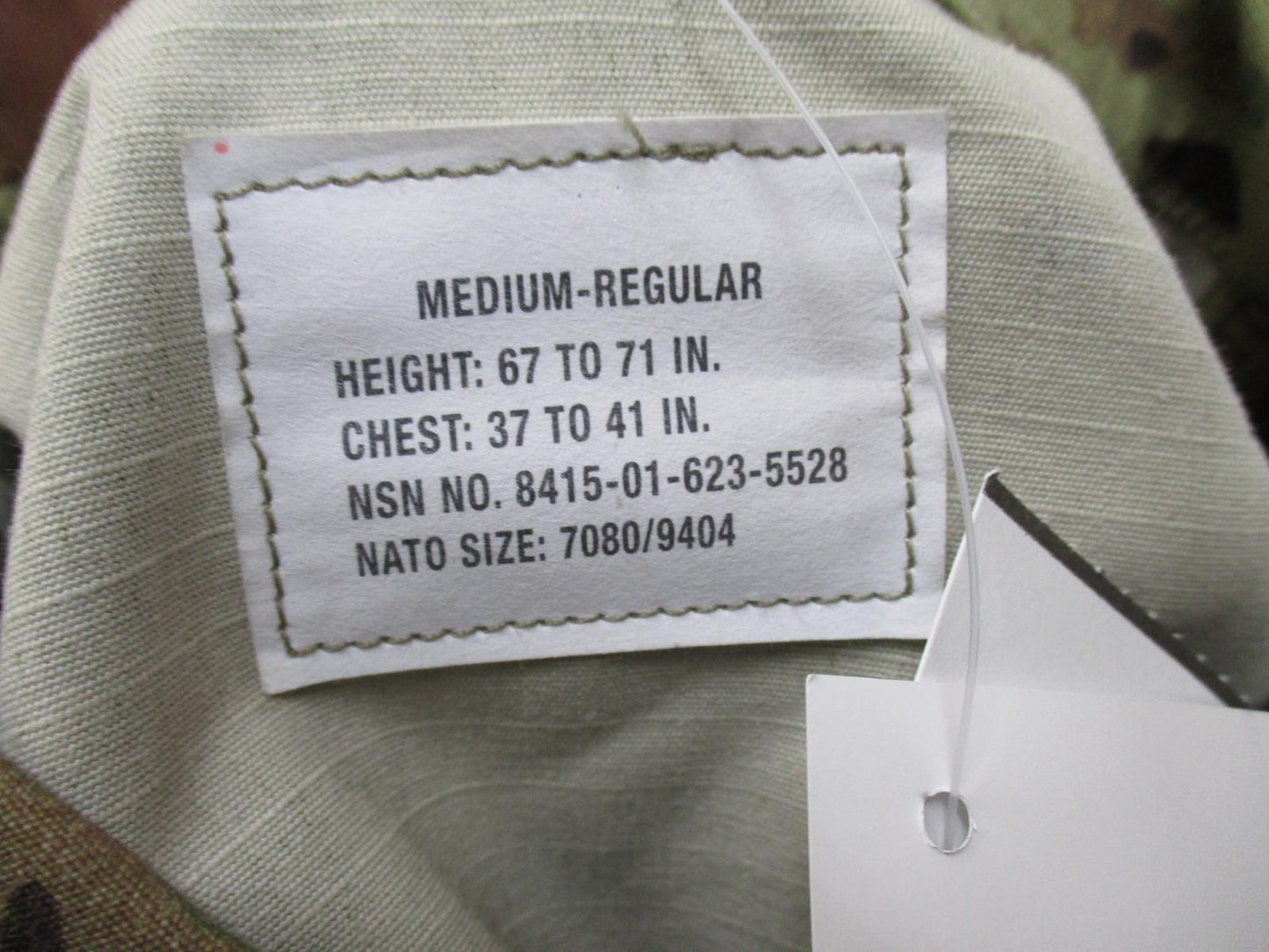 Scorpion W2 Medium Regular Shirt Cotton/Nylon OCP Multicam Army 8415-01-623-5528