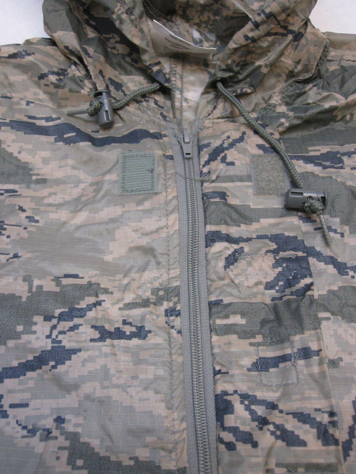 DAKOTA AIR FORCE ABDU RAINSUIT SET WET WEATHER JACKET & PANTS MEDIUM MRSABU