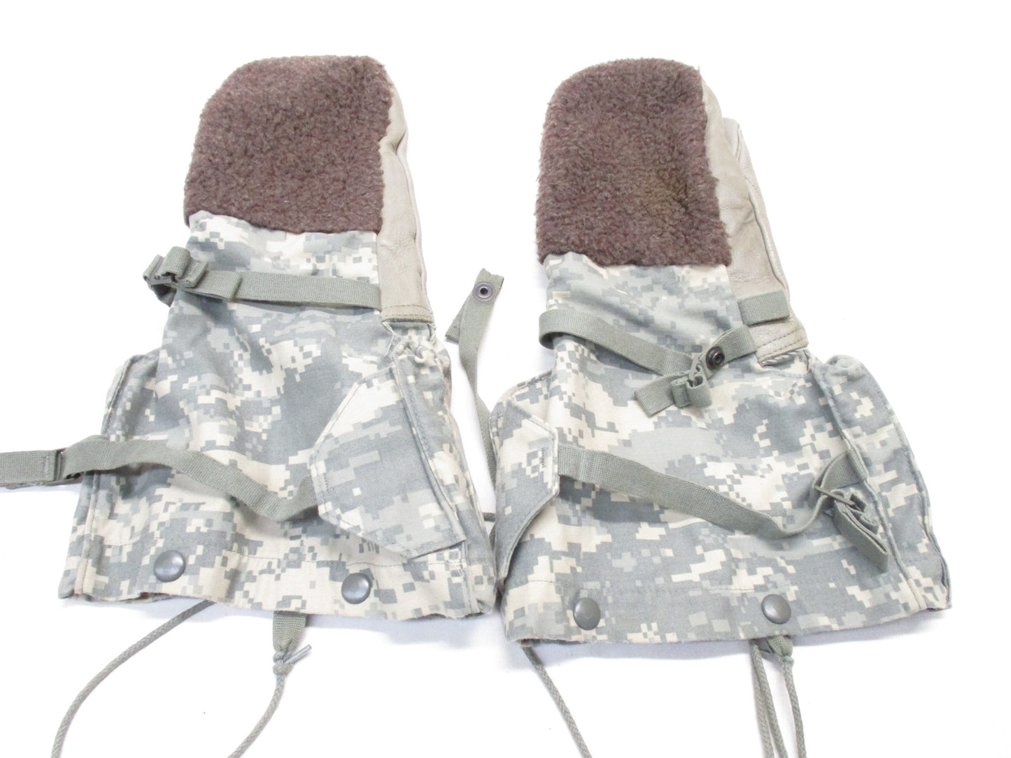 Small Extreme Cold Weather Mittens ACU Military Cold Weather Gloves ACU NO LINER