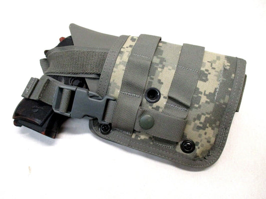 SPEC OPS BRAND BERETTA 92 RIGHT HAND PISTOL HOLSTER 9mm M9 MOLLE ACU DIGITAL
