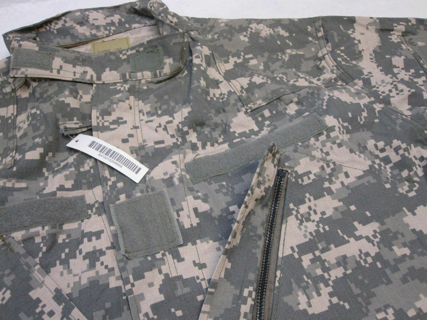 ARMY A2CU AIRCREW UNIFORM COAT ACU DIGITAL SMALL/LONG AVIATION TOP FLIGHT JACKET