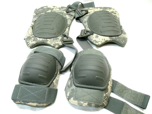 NEW USGI ARMY ISSUE ACU DIGITAL CAMO UCP KNEE & ELBOW PAD SET NICHOLAS MCGUIRE