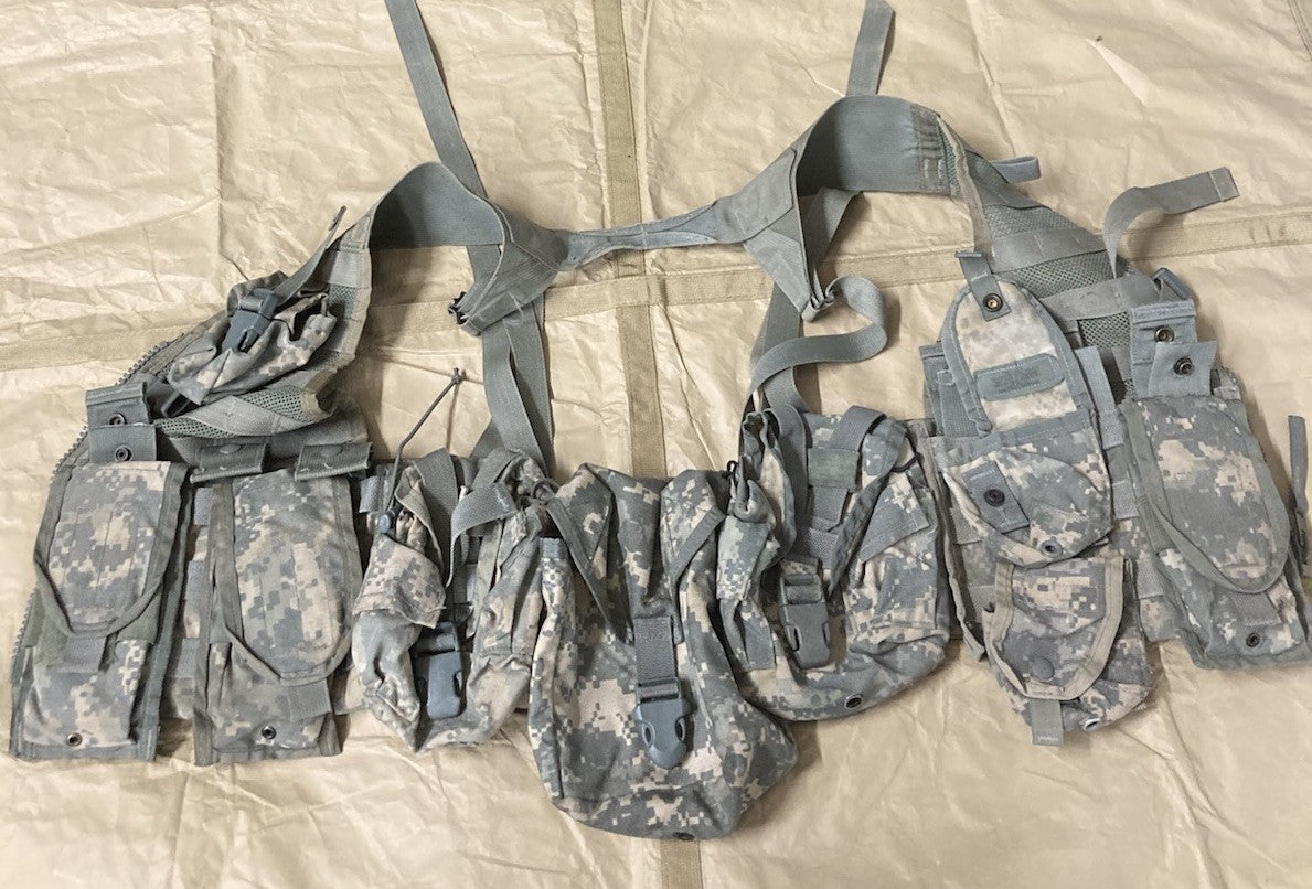 Army Rifleman Set FLC Vest Kit Tactical Gear Lot Iraq War Army Impression. - Centex Military Gear