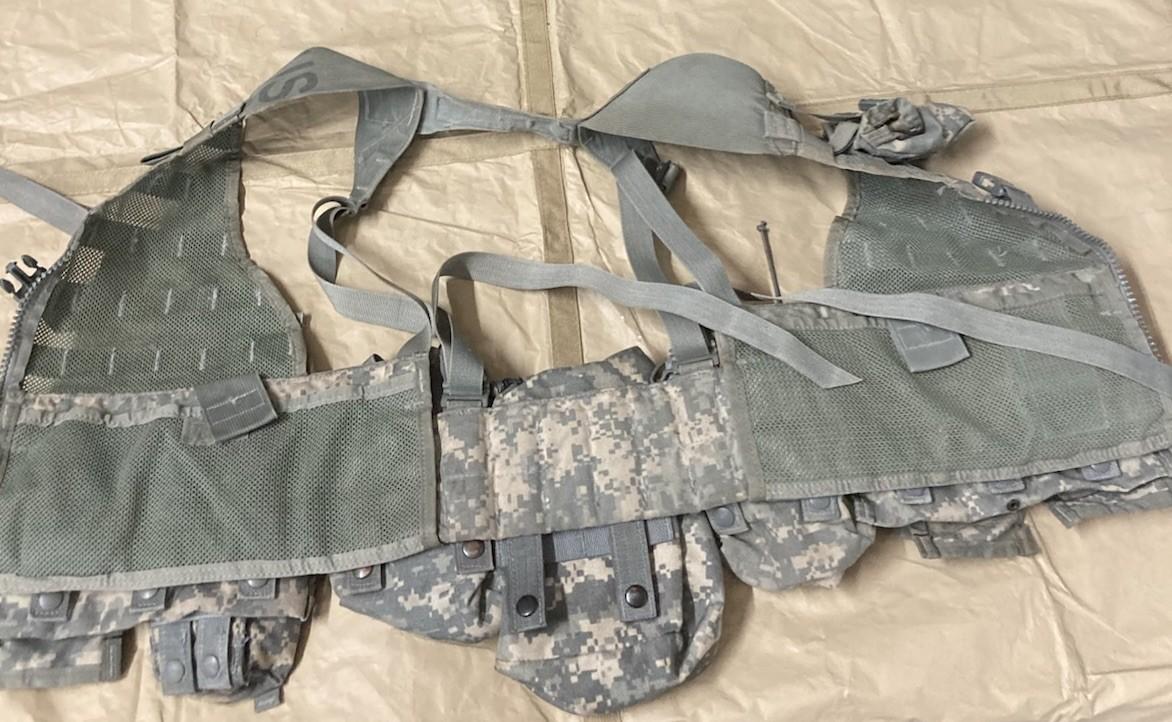 Army Rifleman Set FLC Vest Kit Tactical Gear Lot Iraq War Army Impression. - Centex Military Gear