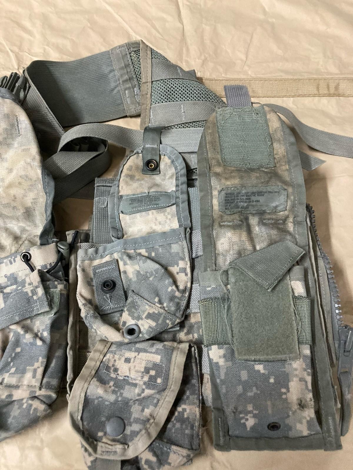 Army Rifleman Set FLC Vest Kit Tactical Gear Lot Iraq War Army Impression. - Centex Military Gear