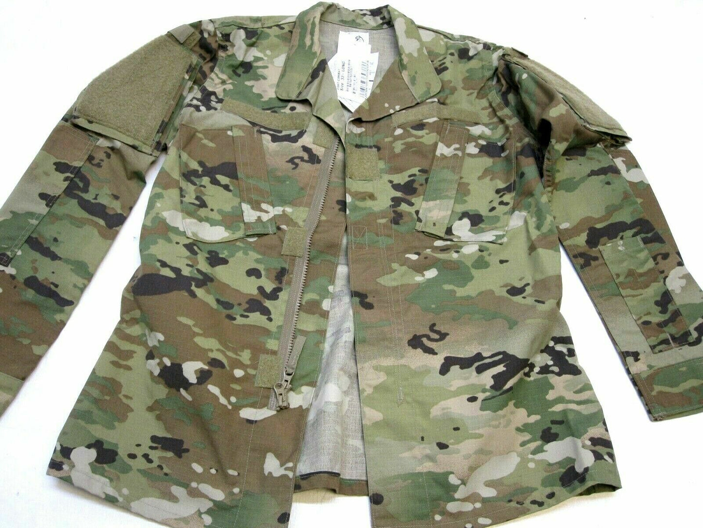 NEW ARMY OCP SCORPION W2 COMBAT UNIFORM COAT FEMALE TOP 36-REG NORMAL MATERIAL