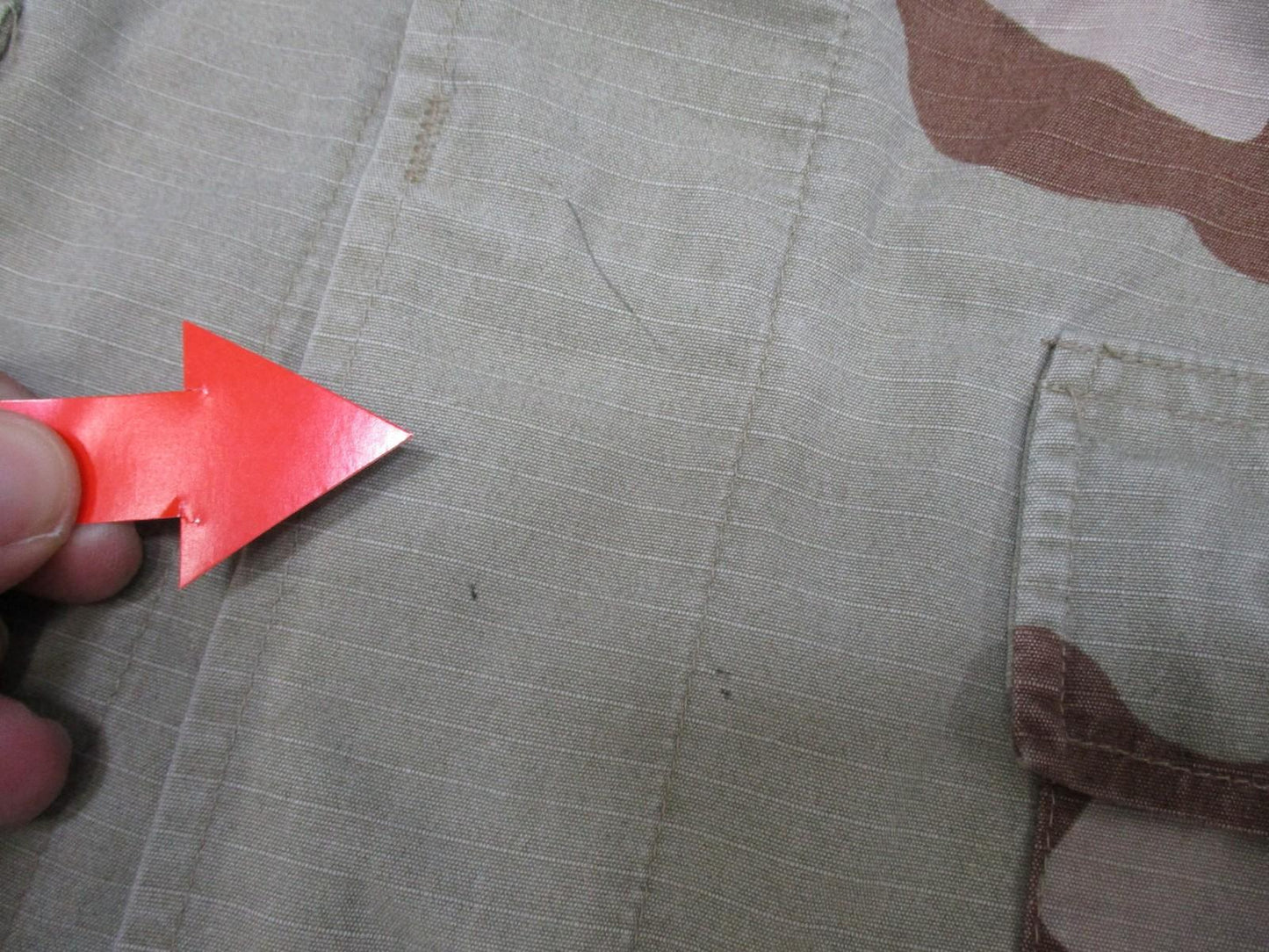 US Army Desert Combat Uniform Coat 3rd Signal Brigade Patch Large-Regular
