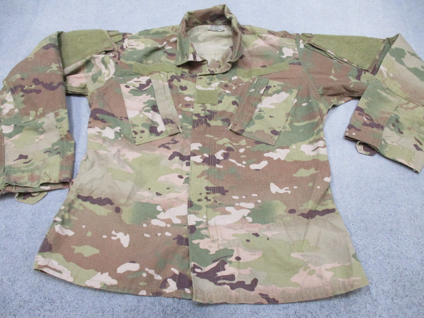 US Army ACU OCP Scorpion Camo Flame Resistant Uniform Shirt Small-Regular