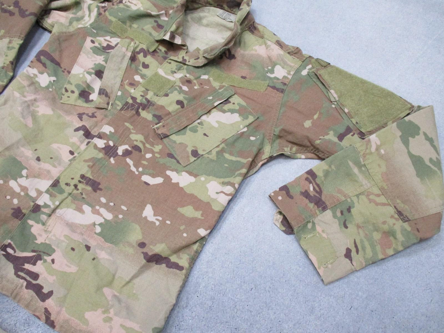US Army ACU OCP Scorpion Camo Flame Resistant Uniform Shirt Small-Regular