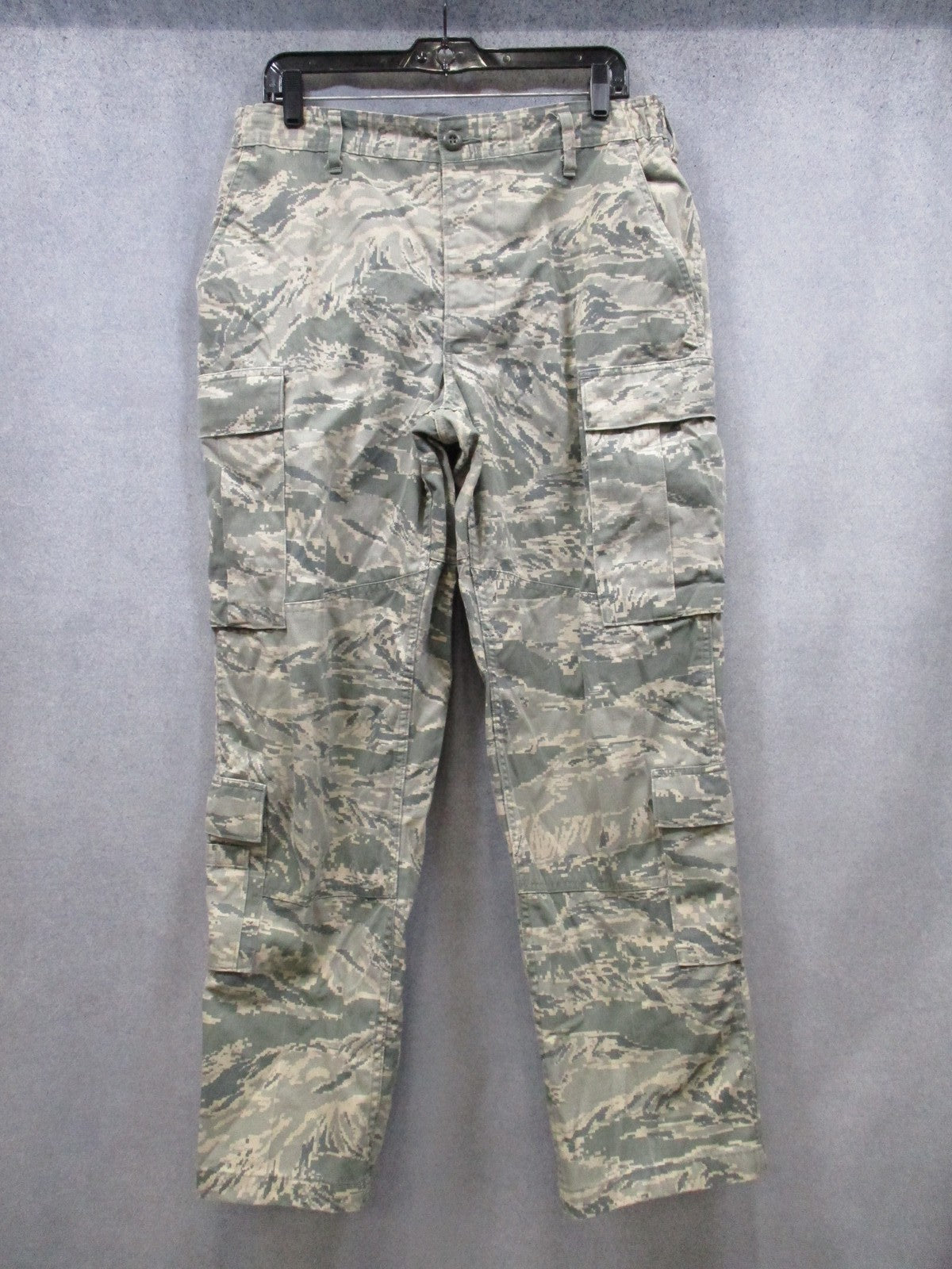 US Air Force Utility Trousers Camo Pattern 50% Cotton 50% Nylon TIGERSTRIPE 34S
