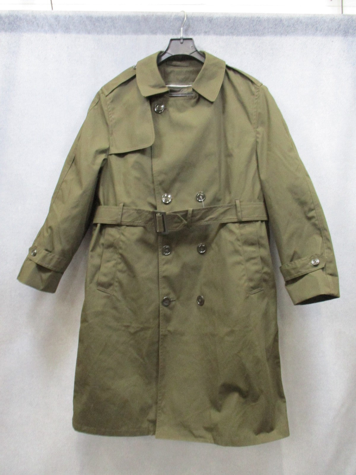 US Army AGSU Men's All Weather Trench Coat Heritage Green 42S PINKS & GREENS