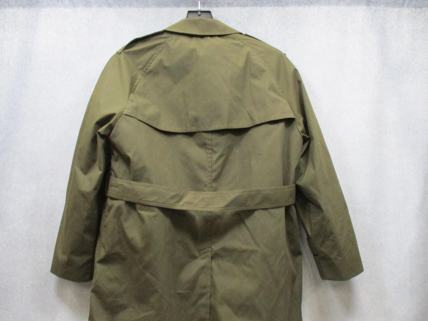 US Army AGSU Men's All Weather Trench Coat Heritage Green 42S PINKS & GREENS