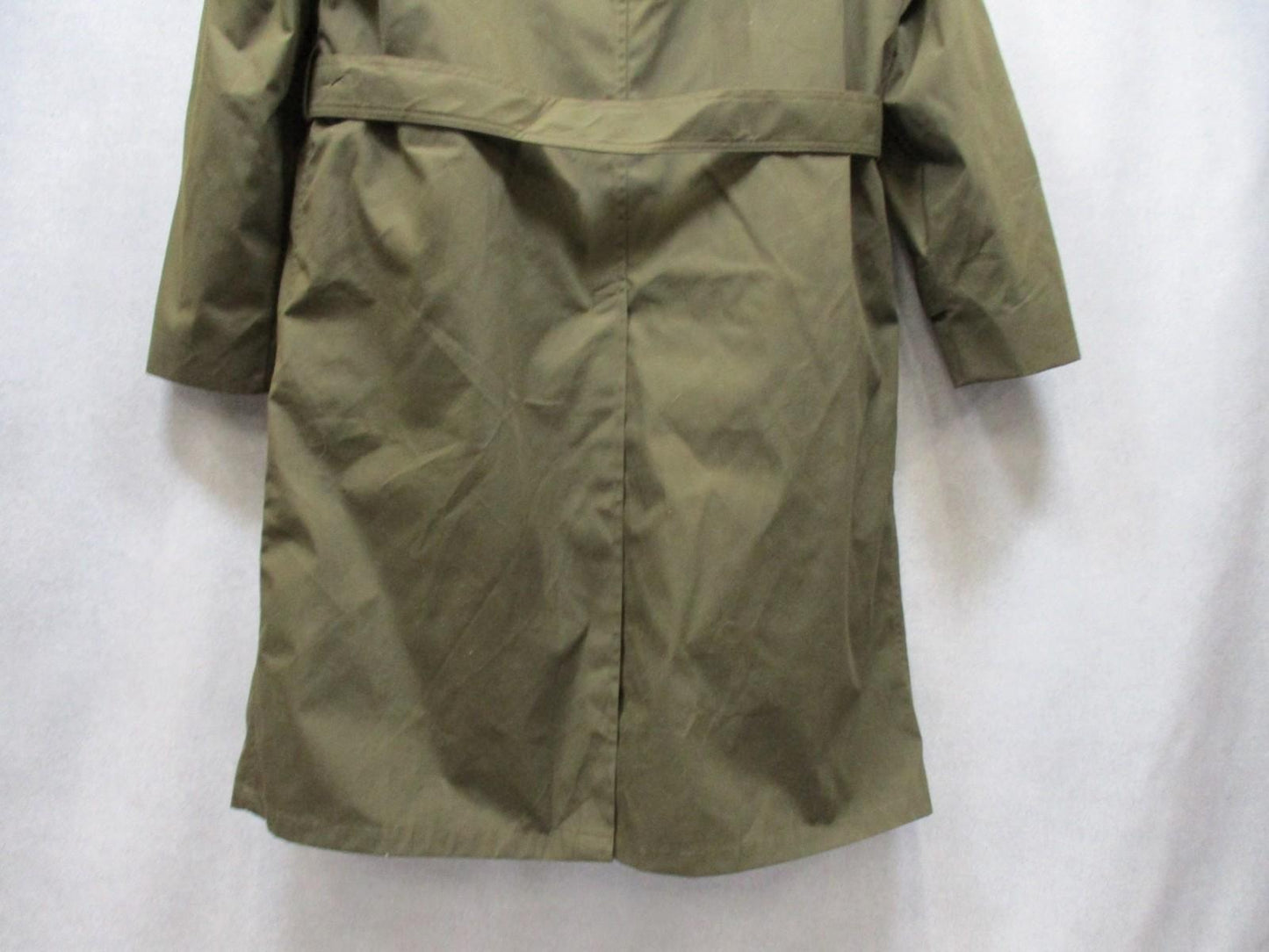 US Army AGSU Men's All Weather Trench Coat Heritage Green 42S PINKS & GREENS