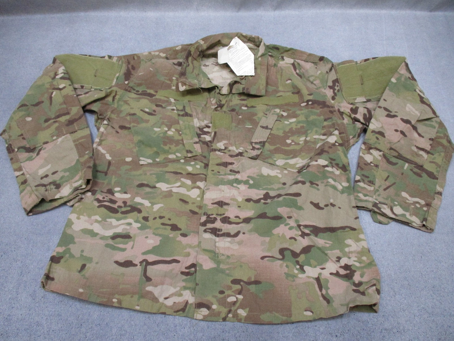 US Army ACU Jacket Flame Resistant MultiCam Team Soldier Certified Gear LargeReg