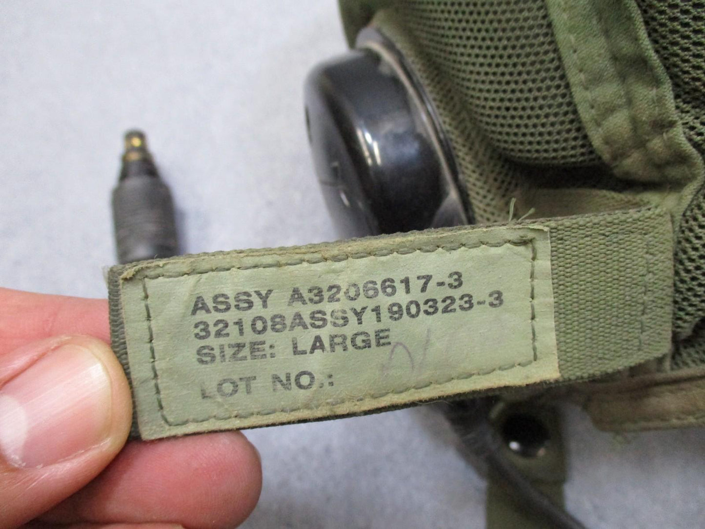 US Military Combat Vehicle Headset Bose H-374(V)VRC Large - For Parts