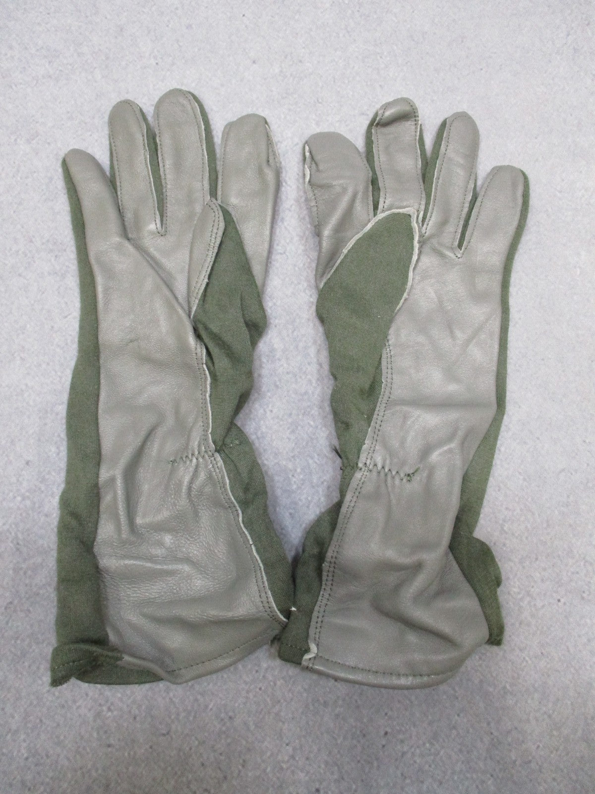 Hawkeye GS/FRP-2 Flyer's Summer Gloves Leather Cloth Military Spec Size 8