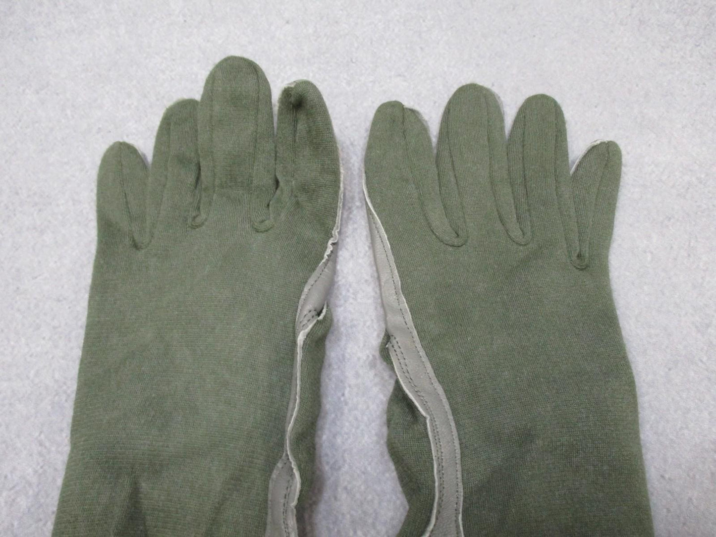 Hawkeye GS/FRP-2 Flyer's Summer Gloves Leather Cloth Military Spec Size 8