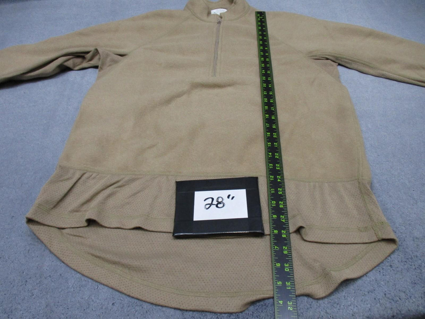 Tactical Mid Weight Fleece Shirt Large Regular Flame Resistant Moisture Wicking