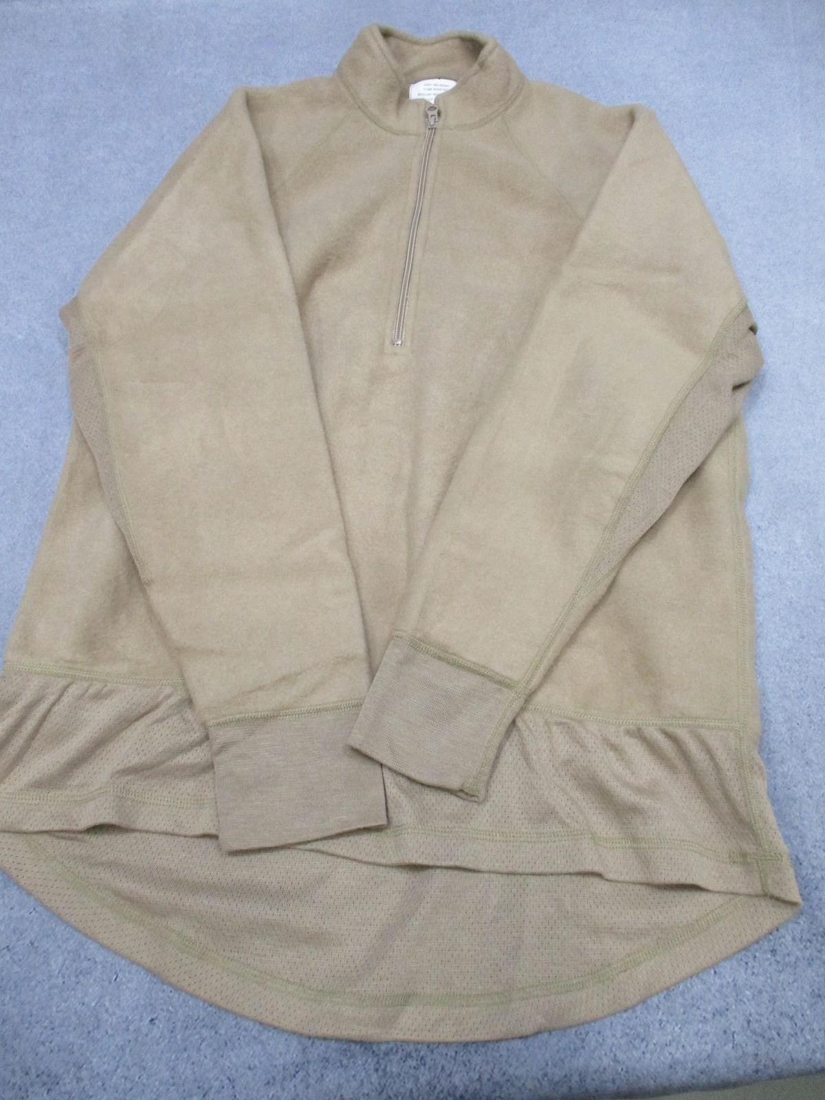 Tactical Mid Weight Fleece Shirt Large Regular Flame Resistant Moisture Wicking