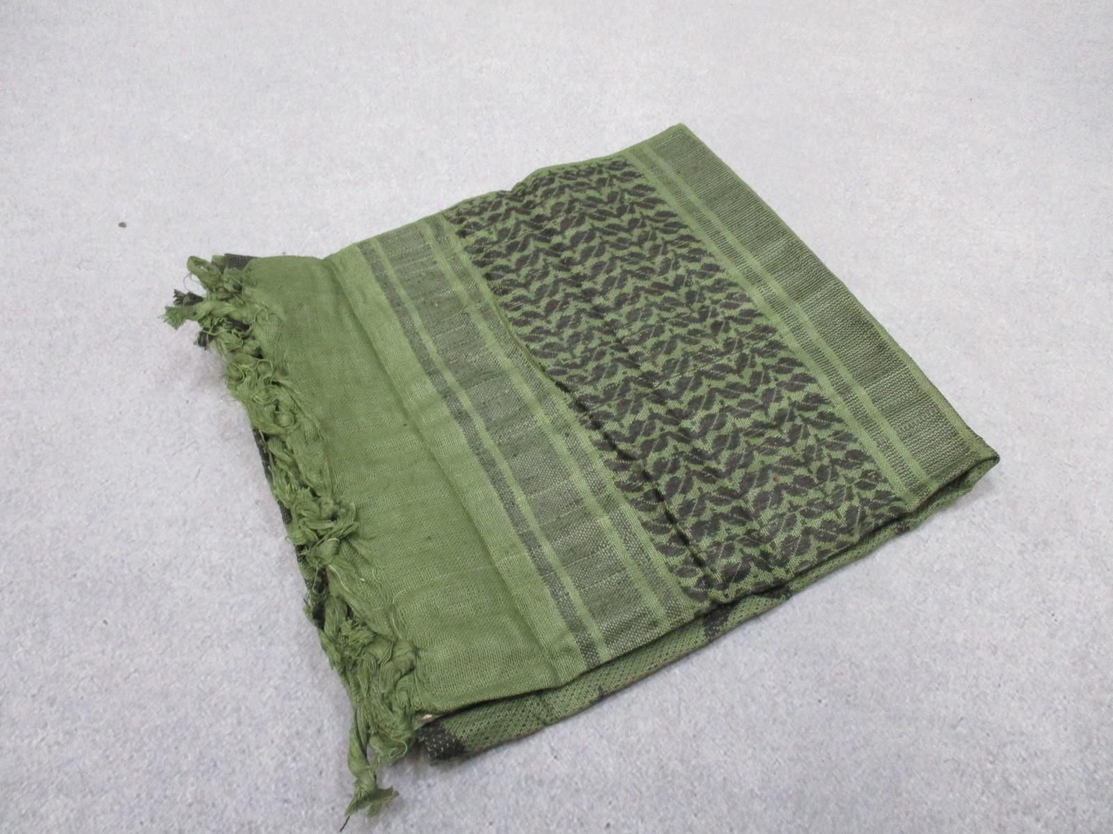 Olive green RAPDOM tactical shemagh scarf featuring star pattern, ideal for outdoor and military use by Centex Military Gear.