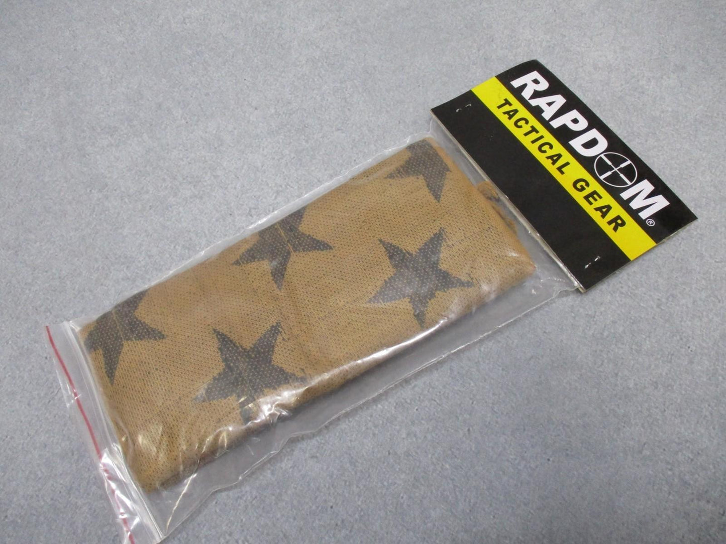 RAPDOM Tactical Shemagh Scarf Stars Coyote Tan TS5-STARS-COY New