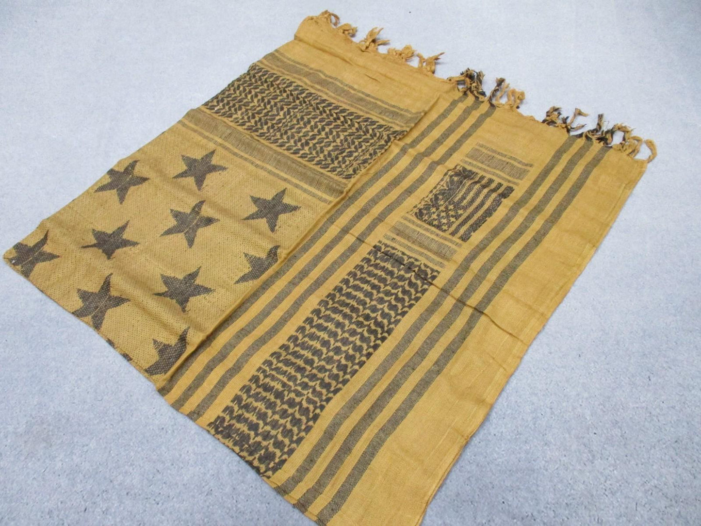 RAPDOM Tactical Shemagh Scarf Stars Coyote Tan TS5-STARS-COY New