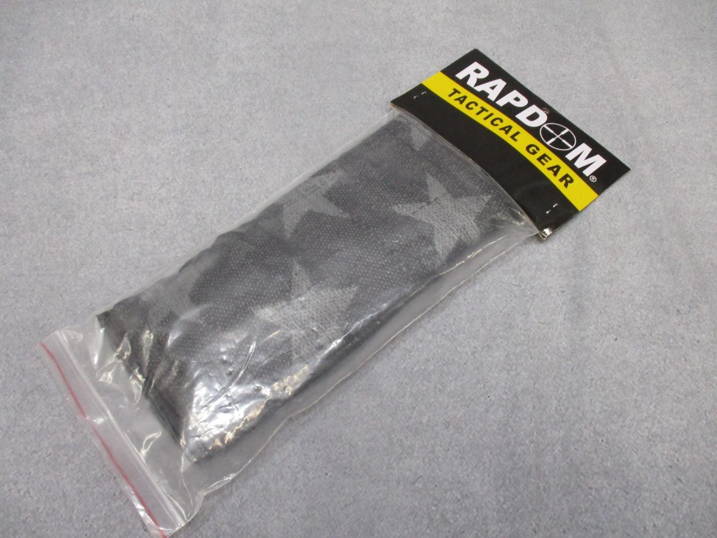 RAPDOM Tactical Shemagh Scarf Stars BLACK TS5-STARS-BLK New