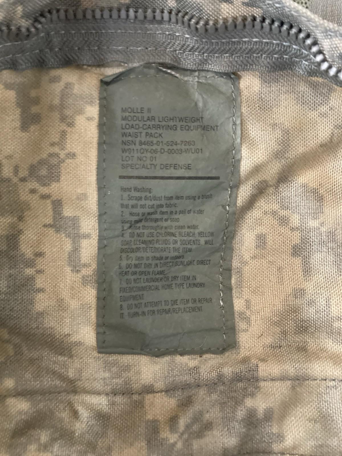 USGI Saw Gunner Set Tactical Gear Lot UCP Acu Iraq War