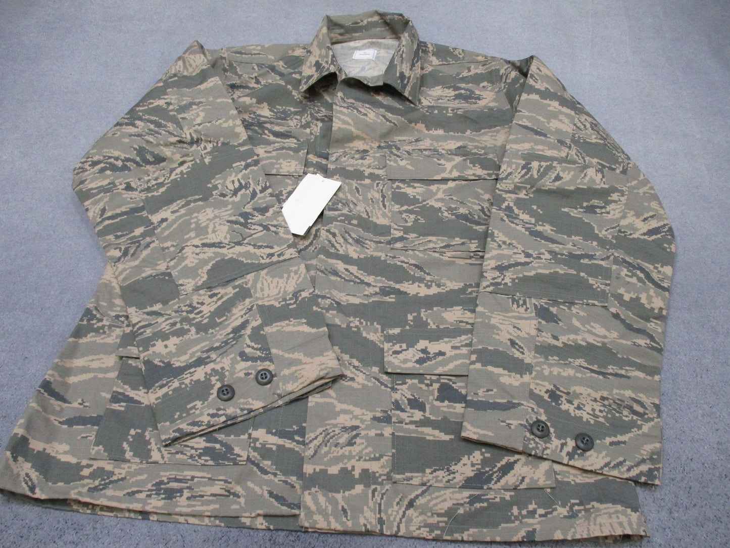 New US Air Force Utility Coat Camo Pattern Digital Airman ABDU Size 42L