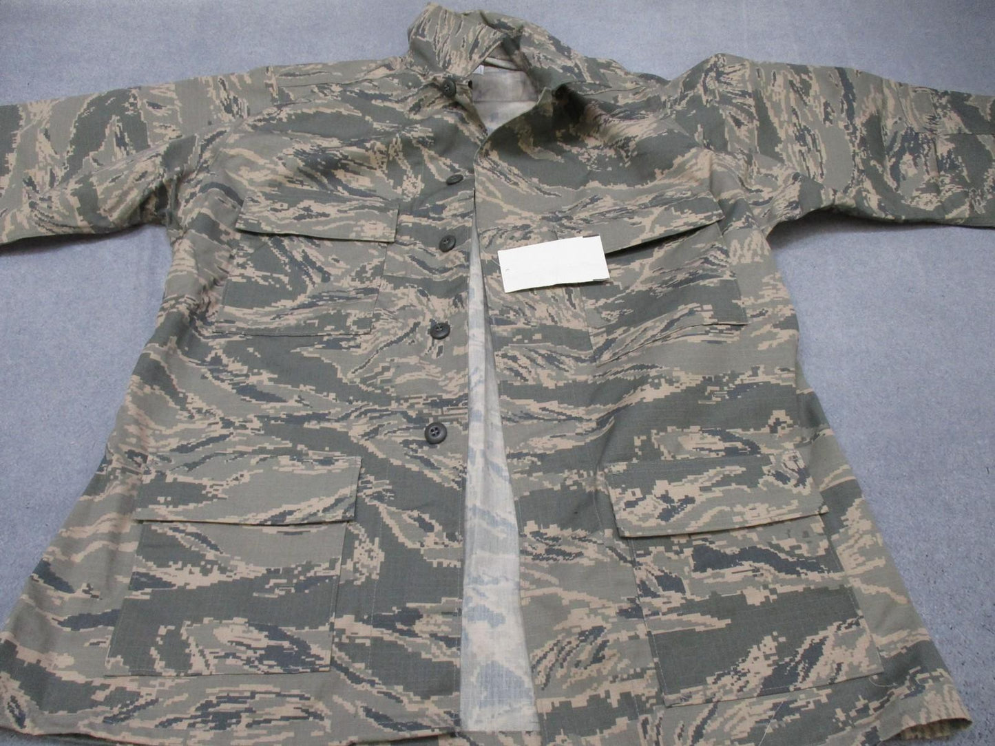 New US Air Force Utility Coat Camo Pattern Digital Airman ABDU Size 42L