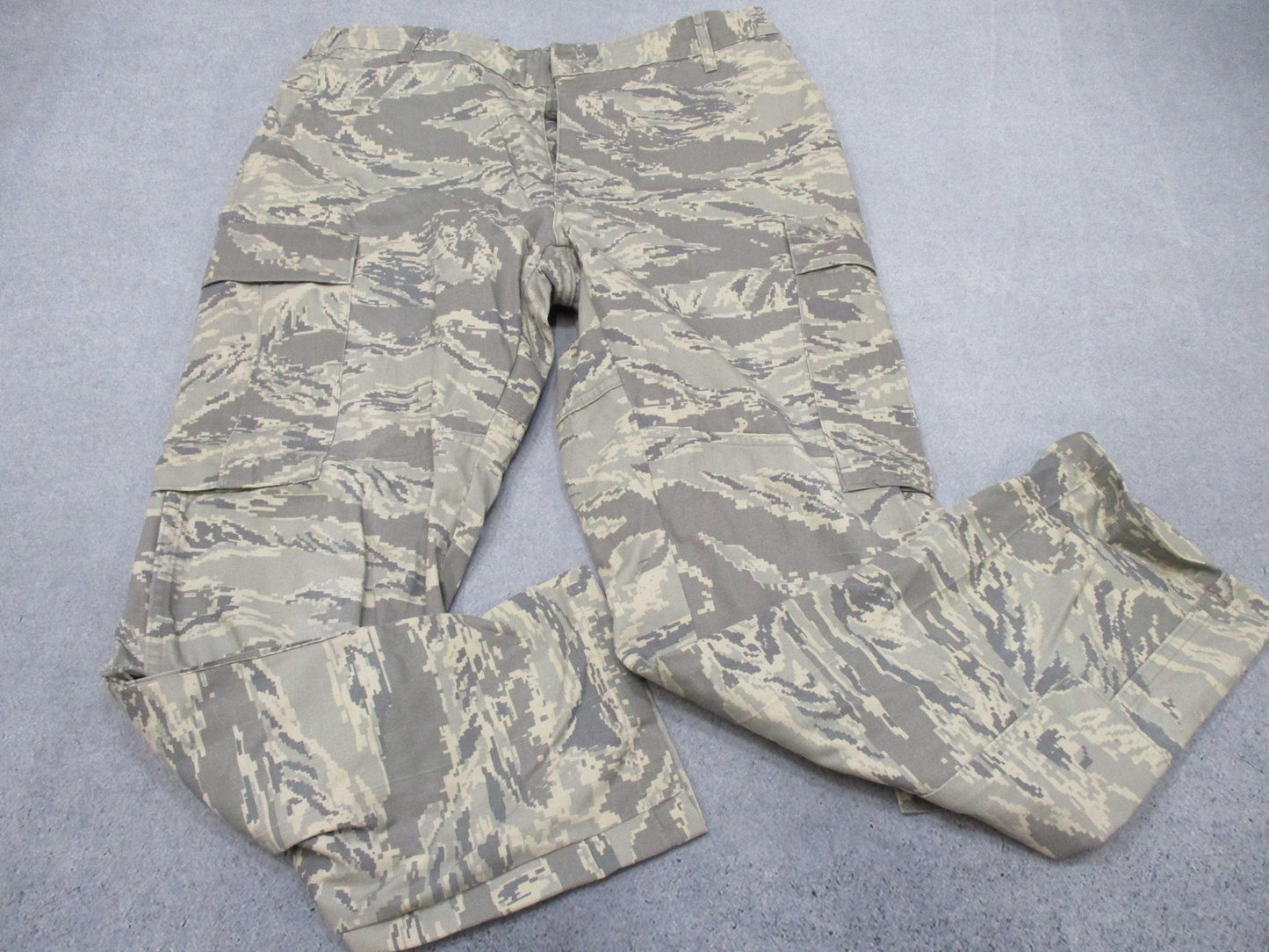 Propper Air Force Camo Utility Trousers Men's 36s 50/50 Nylon Cotton Cargo Pants