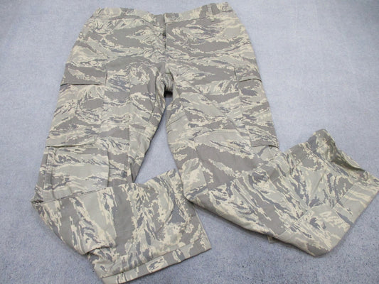 Propper Air Force Camo Utility Trousers Men's 36s 50/50 Nylon Cotton Cargo Pants