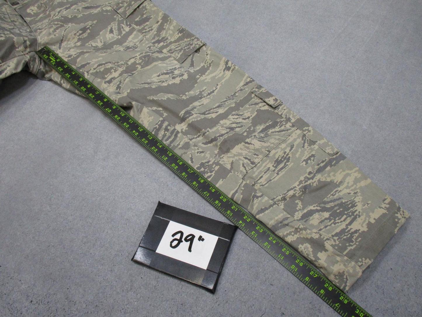 Propper Air Force Camo Utility Trousers Men's 36s 50/50 Nylon Cotton Cargo Pants