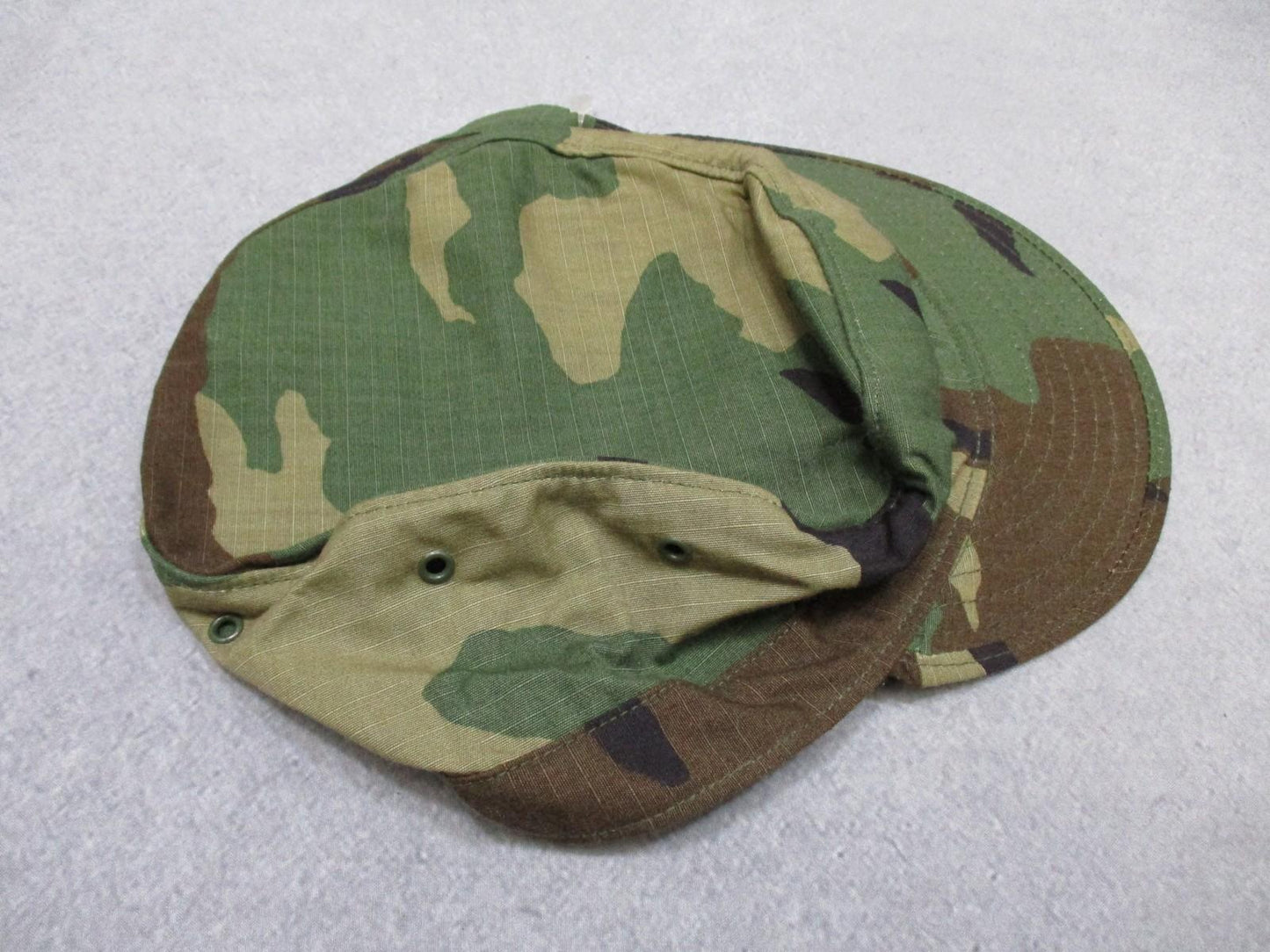 Propper Patrol CAP, HOT WEATHER PC Woodland Camo Military Hat Size 7 3/4