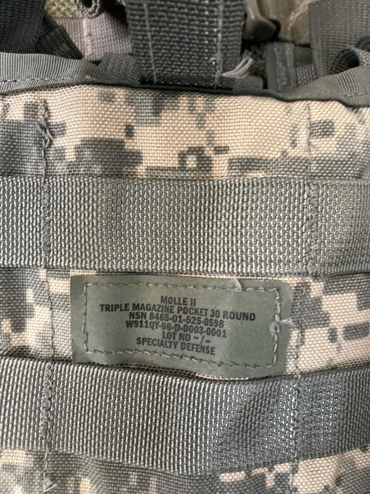 Army Issue Squad Leader Grenadier Set Acu Camo UCP Rifleman Set Iraq War