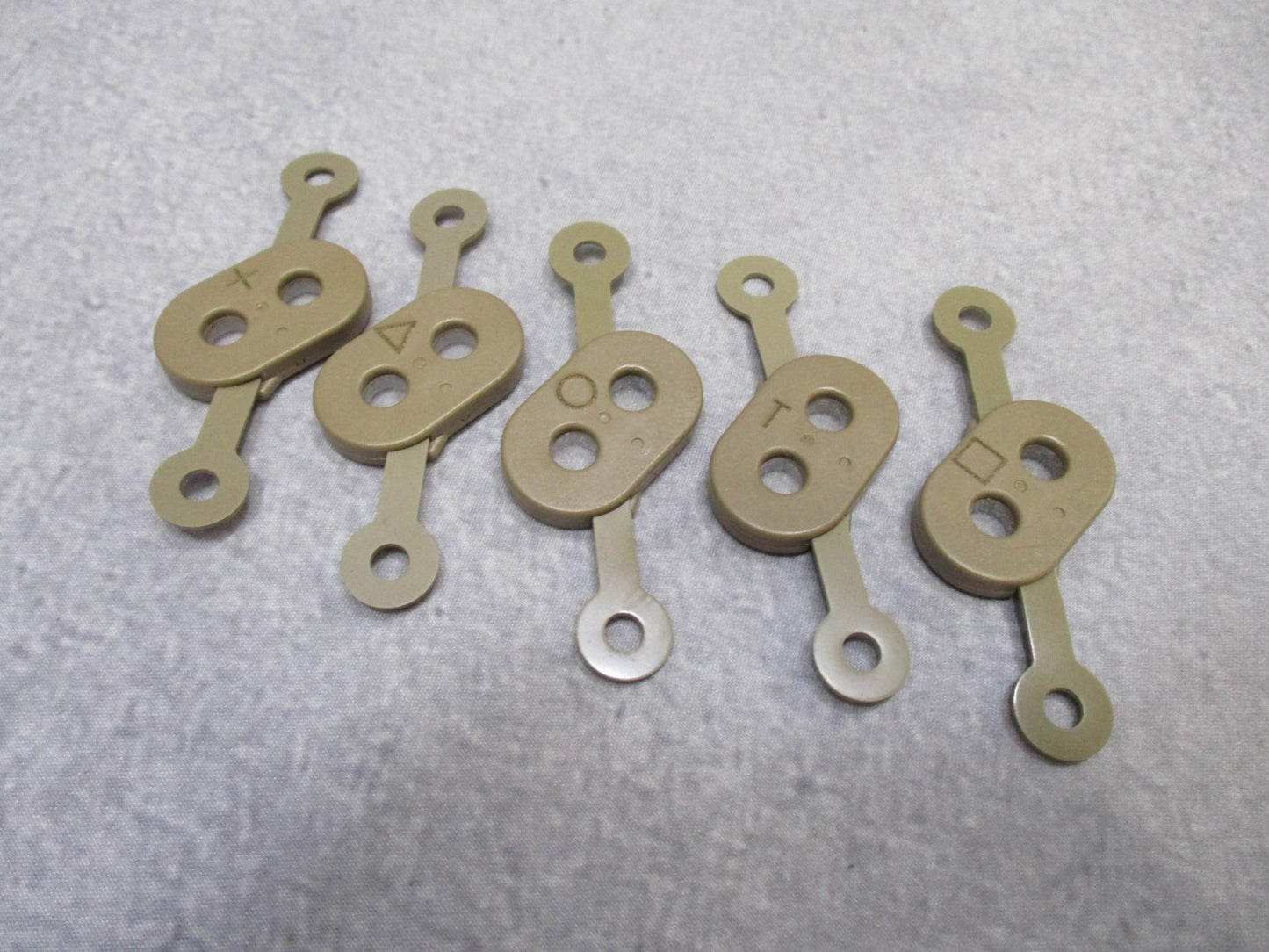 Coyote brown Insight FDE bikini cover caps for PEQ‑15 ATPIAL, featuring military-grade design by Centex Military Gear.