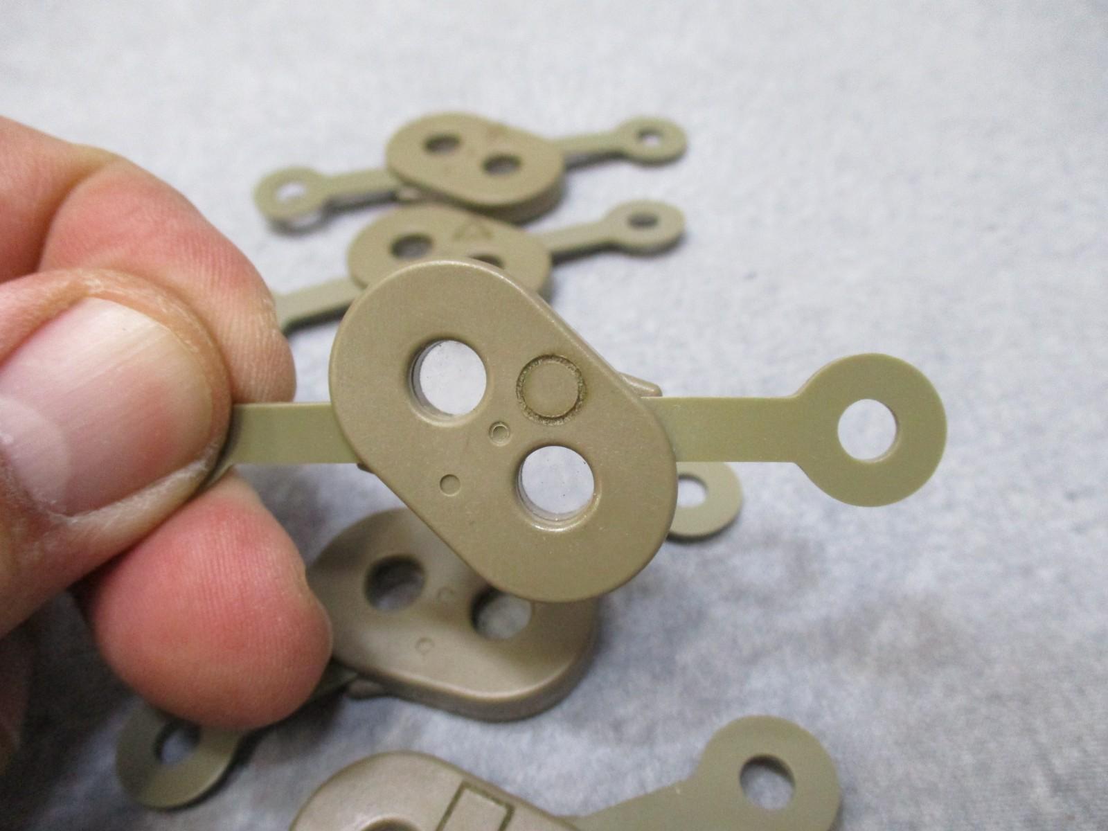 Coyote Surplus Insight FDE Bikini Cover caps for PEQ-15 ATPIAL pattern, showcasing durable military gear design.