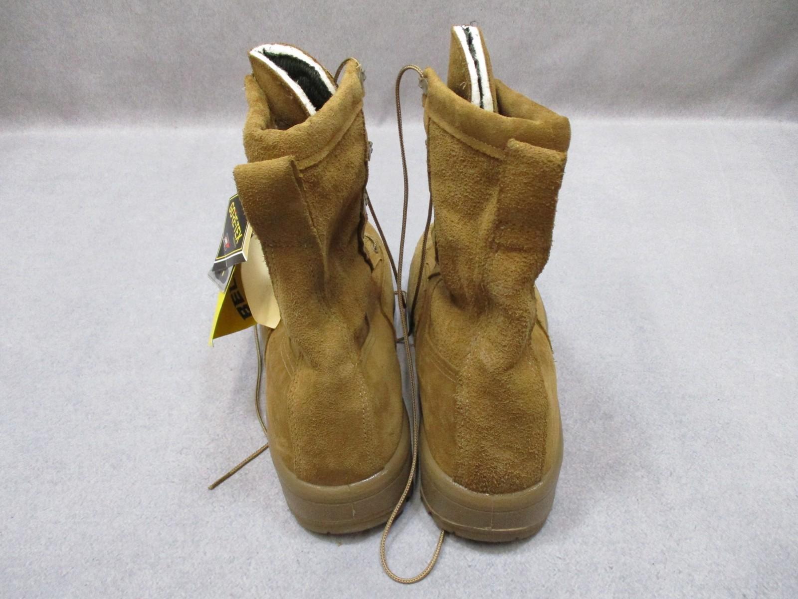 Men's Belleville C755A cold weather boots with Gore-Tex waterproof lining and Vibram sole, size 11, new.